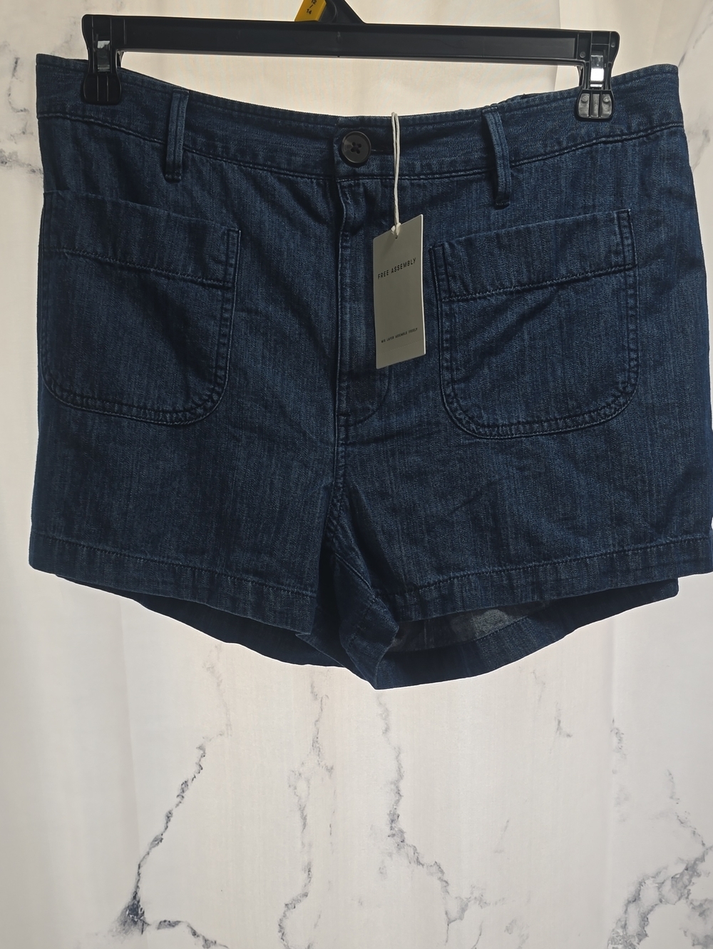 Dark Indigo Denim Women’s Short Shorts